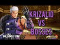 Krizalid VS Bosses KOF Kof AllStars