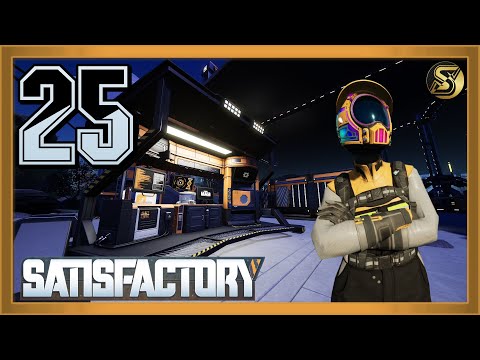 LET'S FINISH THE MAM MACHINE WHILE WE WAIT | SATISFACTORY - PART 25