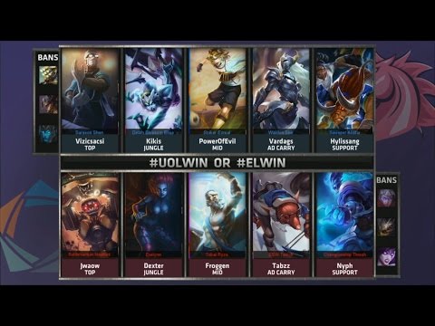 UOL vs EL Game 2 Highlights - UNICORNS OF LOVE vs ELEMENTS - Week 7 EU LCS SUMMER 2015