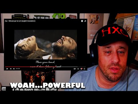 Zaz Eblouie par la nuit (English lyrics) REACTION!
