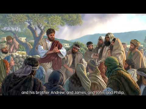 Luke [6:12-16] Jesus Chooses the Twelve Apostles