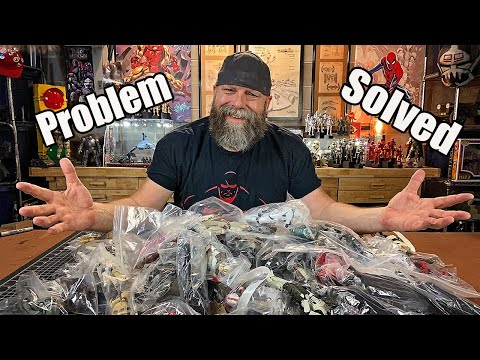 BIG Problem Solved, New Action Figure Storage Solution