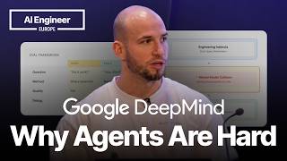 Why (Senior) Engineers Struggle to Build AI Agents — Philipp Schmid, Google DeepMind