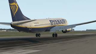 Ryanair landing #swiss001landing
