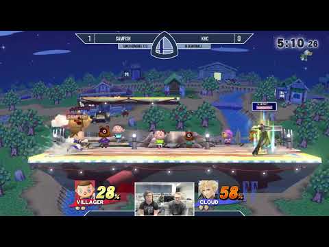 Sm4sh@Mines 123 - SAMFISH (Villager) Vs. KHC (Cloud) - Winners Semifinals