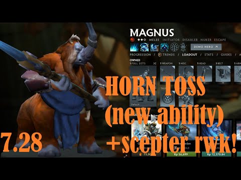 [MAGNUS] Update 7.28 Aghanim's Shard (New Ability)