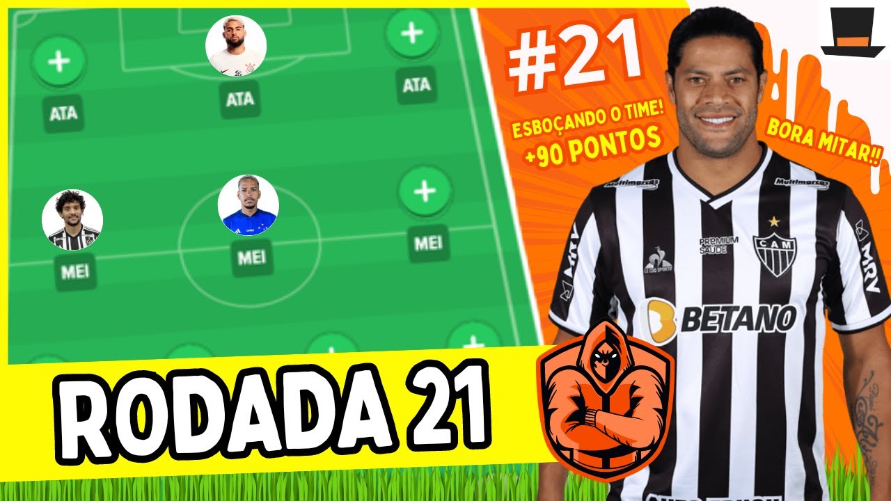RODADA #21 - CARTOLA FC 2024 | 1.486 PONTOS ESTAMOS MITANDO
