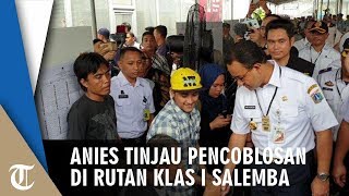 Pastikan Seluruh Warganya Mencoblos, Gubernur Anies Tinjau Pemilu di Rutan Salemba