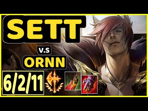BIOPANTHER (SETT) vs ORNN - 6/2/11 KDA TOP CHALLENGER GAMEPLAY - OC