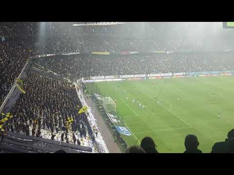 AIK goal against  DIF @ friends Arena ( Oct. 3 2021 ) the big Derby