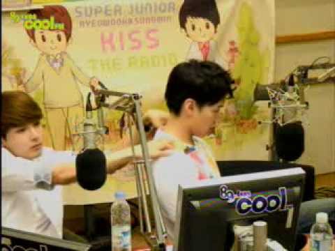 120501 KTR Ryeowook massages Sungmin