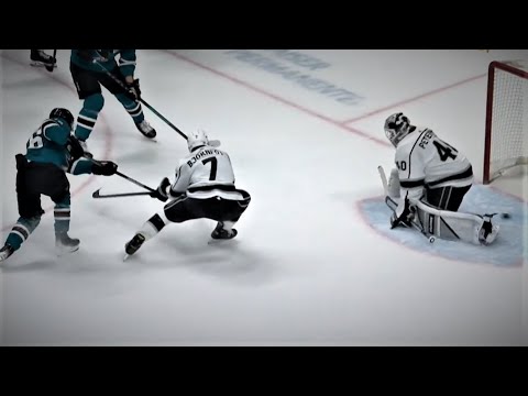 Jonathan Dahlen Gets The Sharks Tank Hopping As He Goes 5 Hole On Cal Petersen