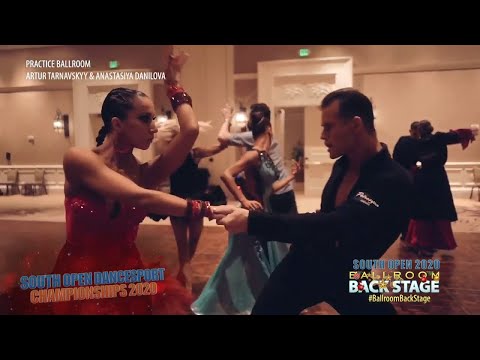 Artur Tarnavskyy and Anastasiya Danilova | Samba Rehearsal | South Open 2020