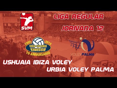 SVM1718 - 12ª Jornada - Ushuaïa Ibiza Voley - Urbia Voley Palma
