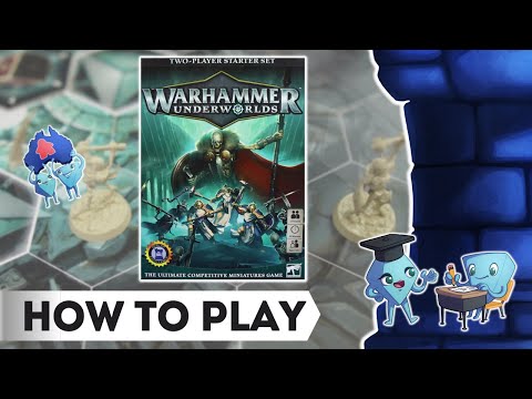 Warhammer Underworlds : Two Player Starter Set - How to Play Board Game. With Stella and Tarrant