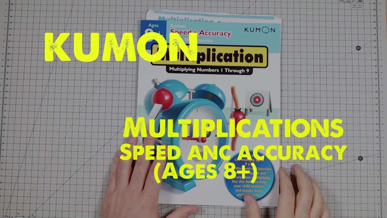Kumon, Multiplication, Speed and Accuracy, Ages 8+