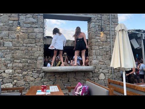 Paradise Beach Mykonos, Greece | Drinks, Dance & Party all Day & Night