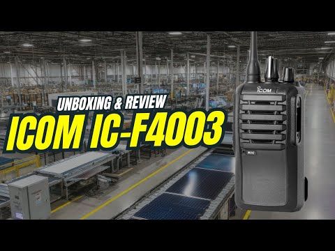 Unboxing IC-F4003