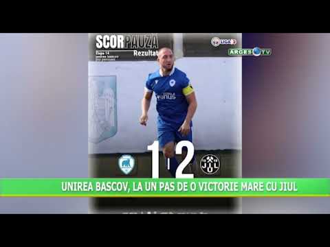UNIREA BASCOV, LA UN PAS DE O VICTORIE MARE CU JIUL