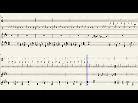 Les amants de pompéi - Thierry Larose (Bass tab)