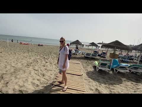 Benalmadena Beach | How much for a Luxury Sunbed? | Out & About with Ash