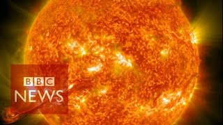 Nasa captures incredible 4k images of the Sun - BBC News - BBC News