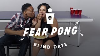 Download lagu Blind Dates Play Fear Pong (Lance vs. Ella) | Fear Pong | Cut mp3