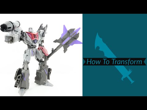 How To Transform: Transformers Studio Series Gamer Edition Voyager Class Megatron