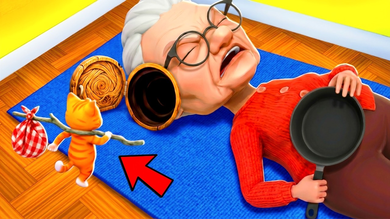 I Moved Into My GRANNYS HEAD... (I Am Cat)