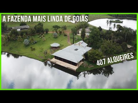 Farm with a cinematic main house near Goiânia, Goiás - with 8 springs and 1 lake, great for jet s...