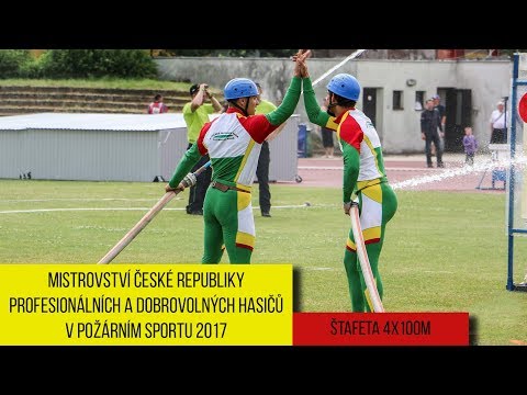 MČR profesionálních a dobrovolných hasičů v požárním sportu 2017 | Neděle útoky