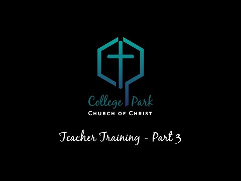 Teacher Training - Part 3 by Jerry Lowry, Timothy Fleming, Ty Fleming