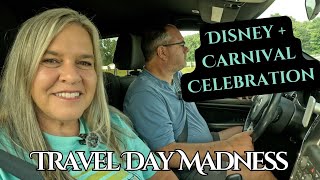 Travel Day Chaos & Disney Hopes Before Carnival Celebration Cruise to Celebration Key!