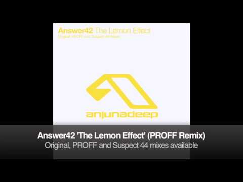 Answer42 - The Lemon Effect (PROFF Remix)