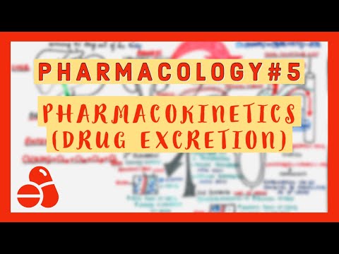 Pharmacology #5 - Pharmacokinetics (Drug Excretion)
