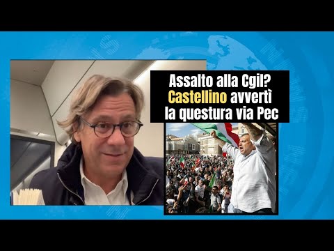Zuppa di Porro 26 ottobre 2021 - Assalto alla Cgil? Castellino avvertì la questura via Pec