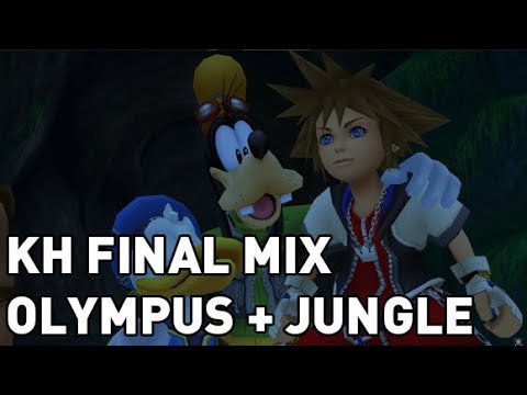 Olympus Coliseum (Test) + Deep Jungle  - KH Final Mix Walkthrough (Proud, Part 4)