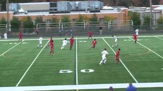 preview picture of video 'A-B Boys Soccer Goal #2 vs. Waltham 102010'