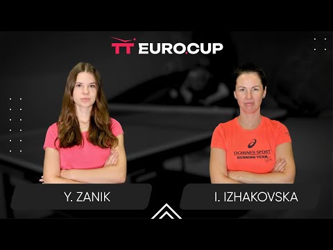16:20 Yulianna Zanik - Inha Izhakovska 25.08.2025 TT Euro.Cup Women Ukraine Star TABLE 3