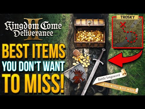 This Would've Been Nice TO Find 80 Hours Ago! Kingdom Come Deliverance 2 Best Treasure in Trosky!