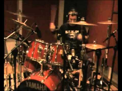 GEE ANZALONE - ZOMBIE TOWN - DRUMS SESSION - THE UPPER CLASS BASTARDS NEW EP