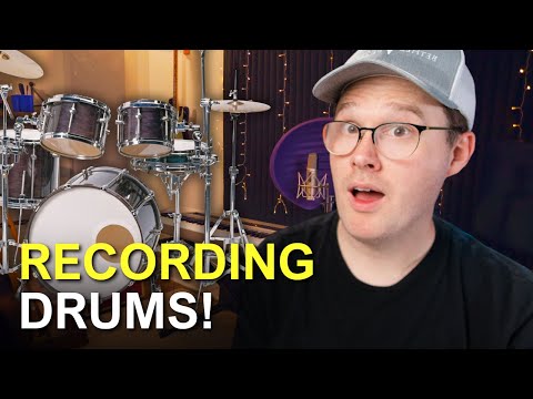 How To Record Drums AT HOME Like A Pro!
