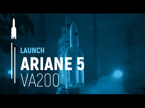 Flight VA200 – ATV2 Johannes Kepler | Ariane 5 Launch | Arianespace