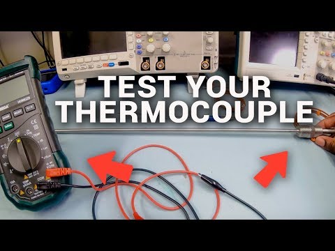 How to test a thermocouple with a meter