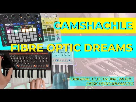 FIBRE OPTIC DREAMS - Original Song Performance! Roland JX-03 and Novation Circuit song