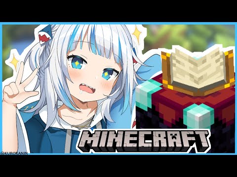 Minecraft MADNESS! Gura's EPIC Enchanting Adventure!