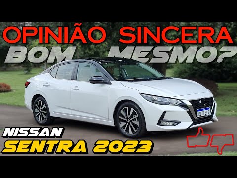 Novo NISSAN SENTRA 2023 - Melhor que Toyota Corolla, Honda Civic, GM Cruze?