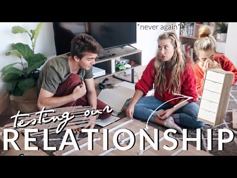 TESTING OUR RELATIONSHIP BY BUILDING IKEA FURNITURE