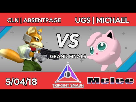 Tripoint Smash 10 - Grand Finals - CLN | AbsentPage (Fox) Vs. UGS | Michael (Jigglypuff)