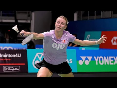 Mia Blichfeldt Vs Clara Azurmendi | Badminton European Team Championships 2024 WS Finals Live Update